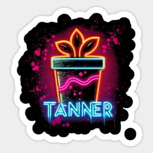 Tanner The Planter Sticker